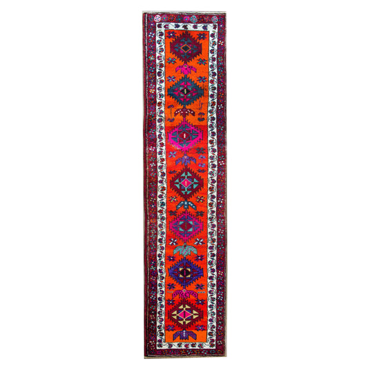 Vintage Turkish Konya Runner For Sale