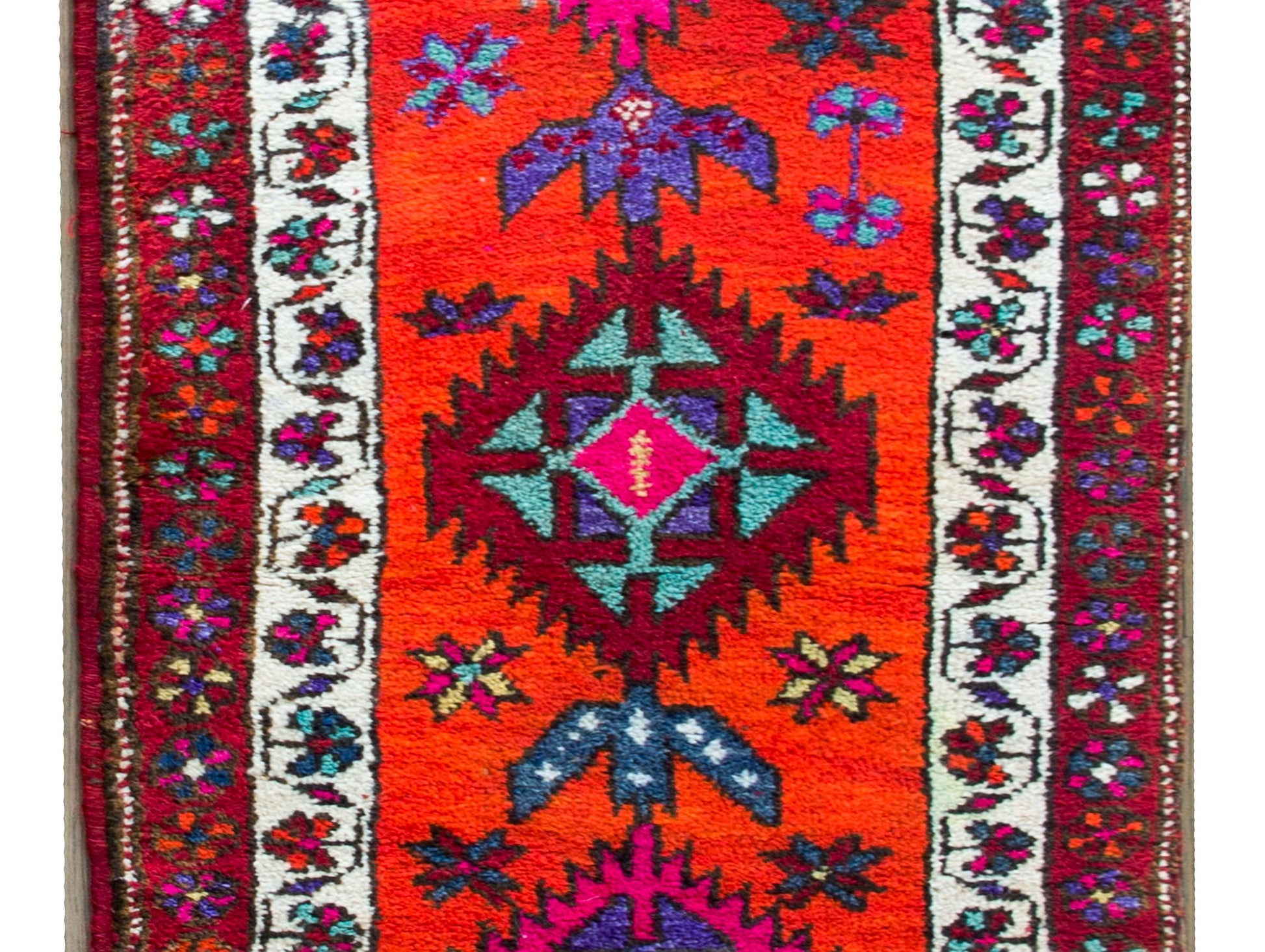 Vintage Turkish Konya Runner For Sale