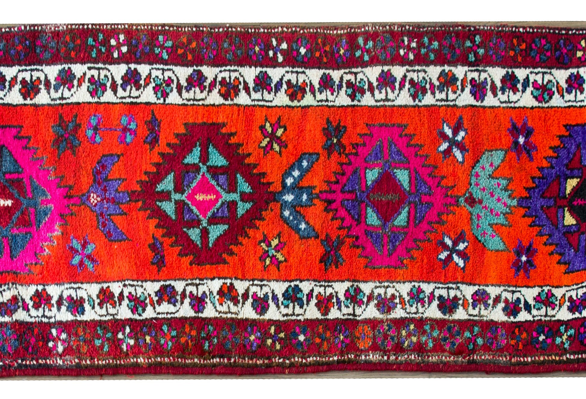 Vintage Turkish Konya Runner For Sale