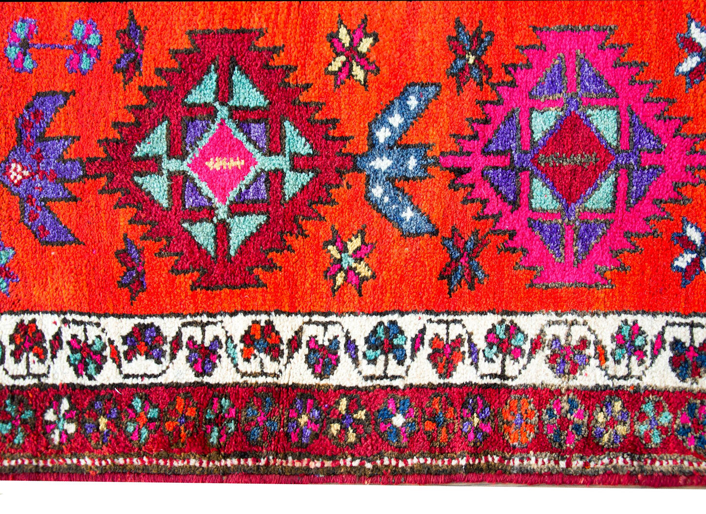 Vintage Turkish Konya Runner For Sale