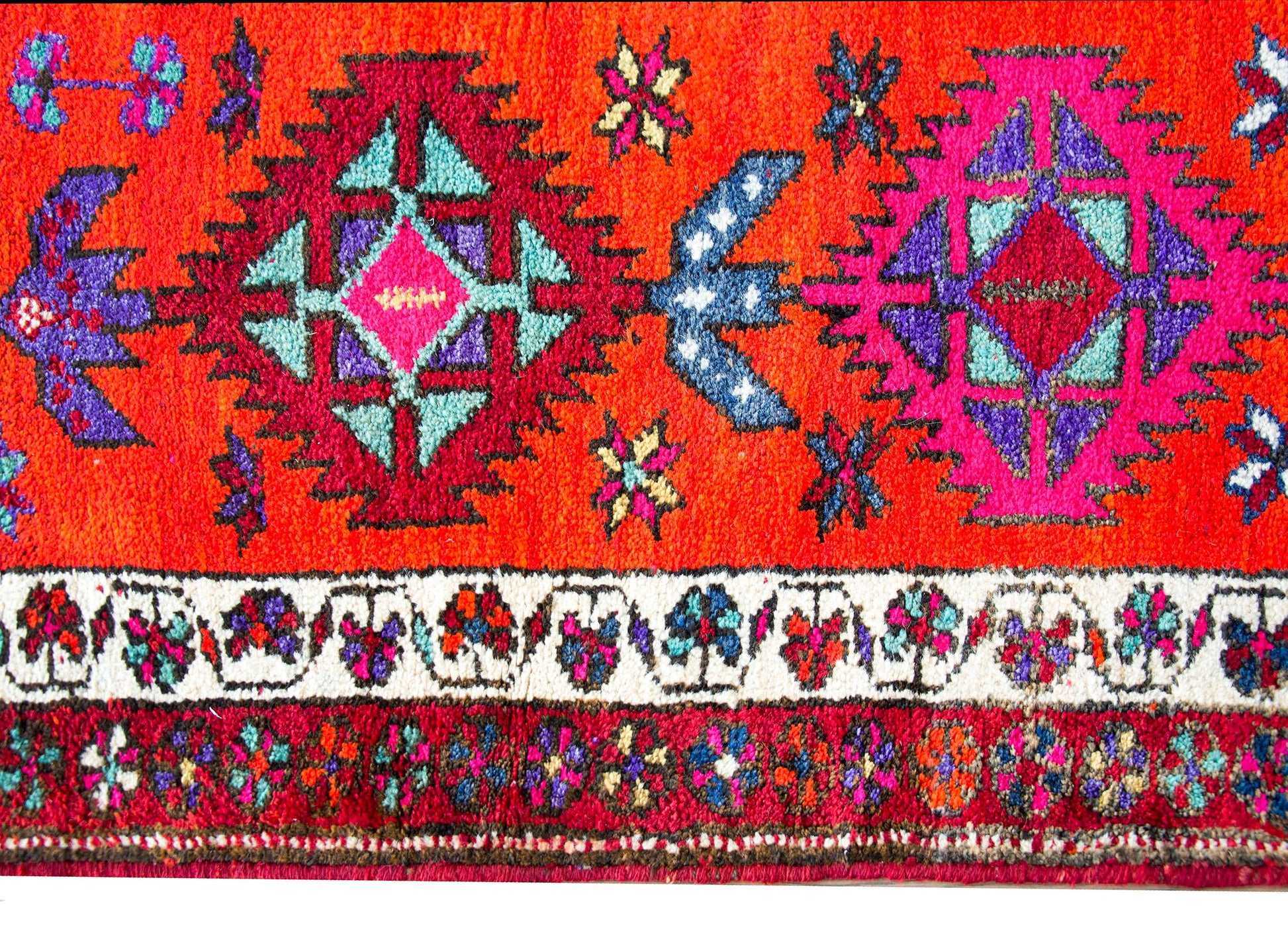 Vintage Turkish Konya Runner For Sale