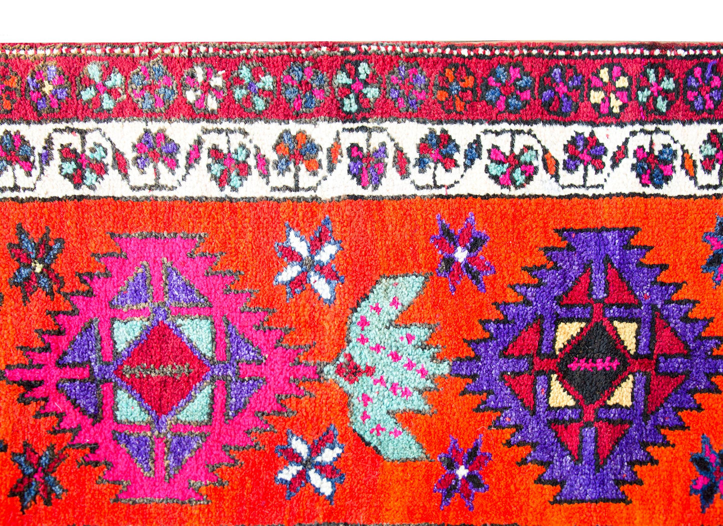 Vintage Turkish Konya Runner For Sale