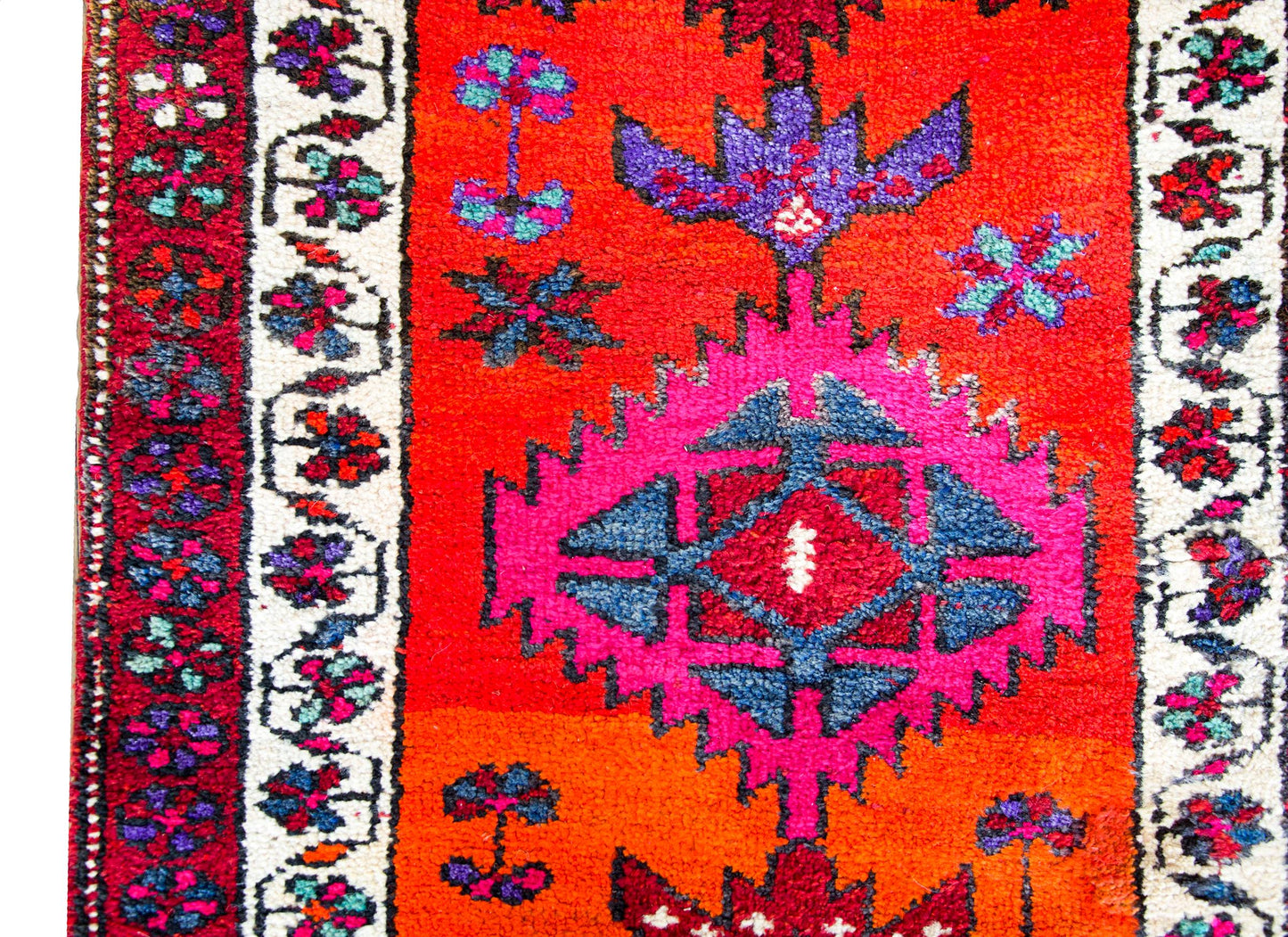 Vintage Turkish Konya Runner For Sale