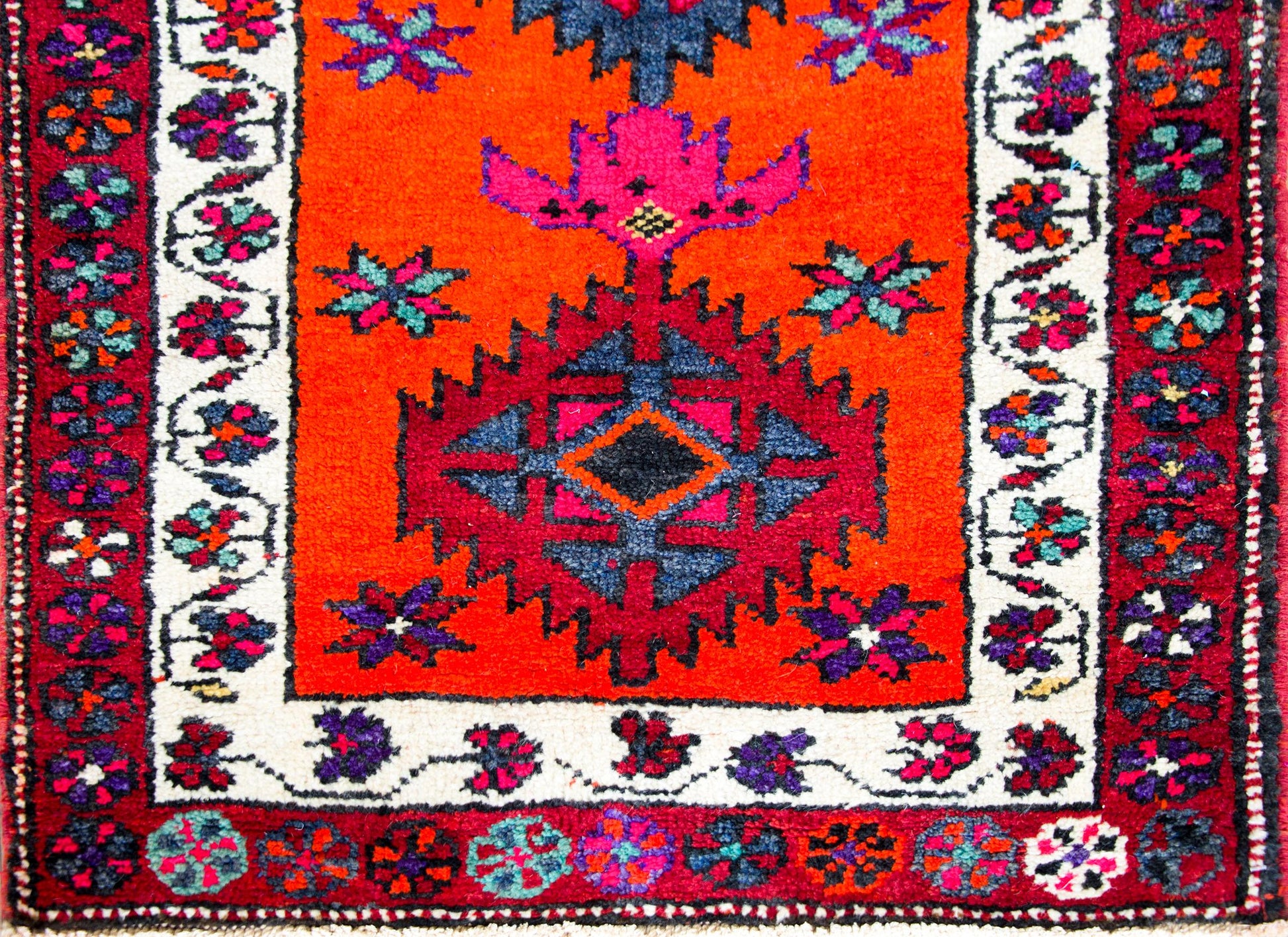 Vintage Turkish Konya Runner For Sale