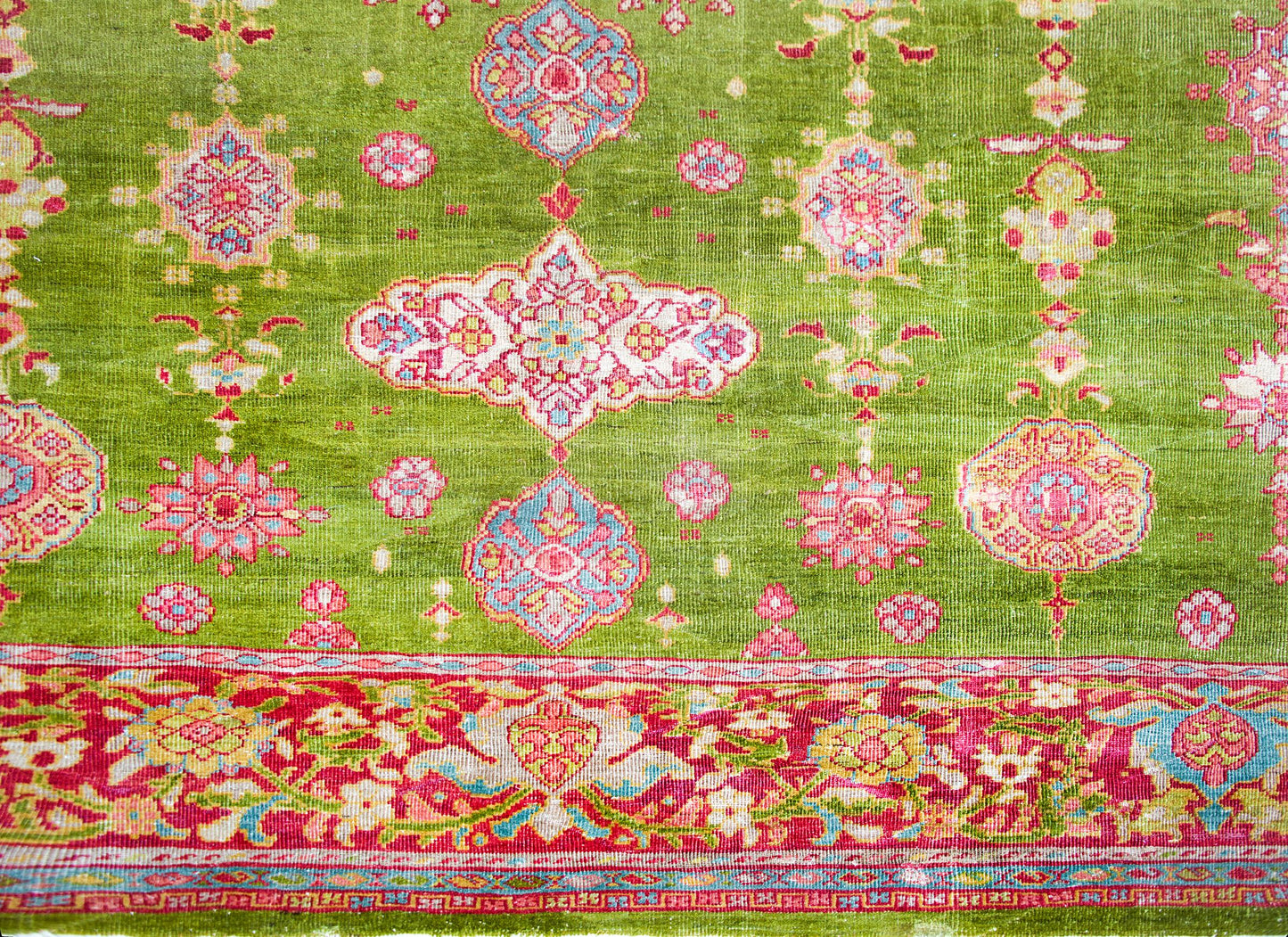 Late 19th Century Persian Sultanabad Rug For Sale