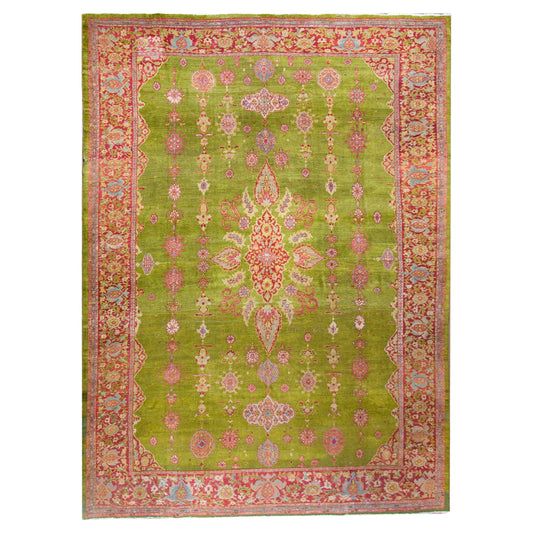 Late 19th Century Persian Sultanabad Rug For Sale