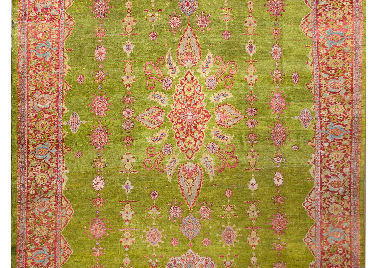 Late 19th Century Persian Sultanabad Rug For Sale