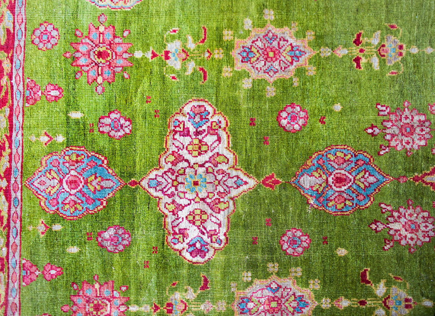Late 19th Century Persian Sultanabad Rug For Sale