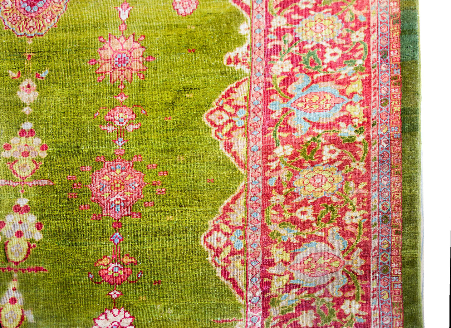 Late 19th Century Persian Sultanabad Rug For Sale