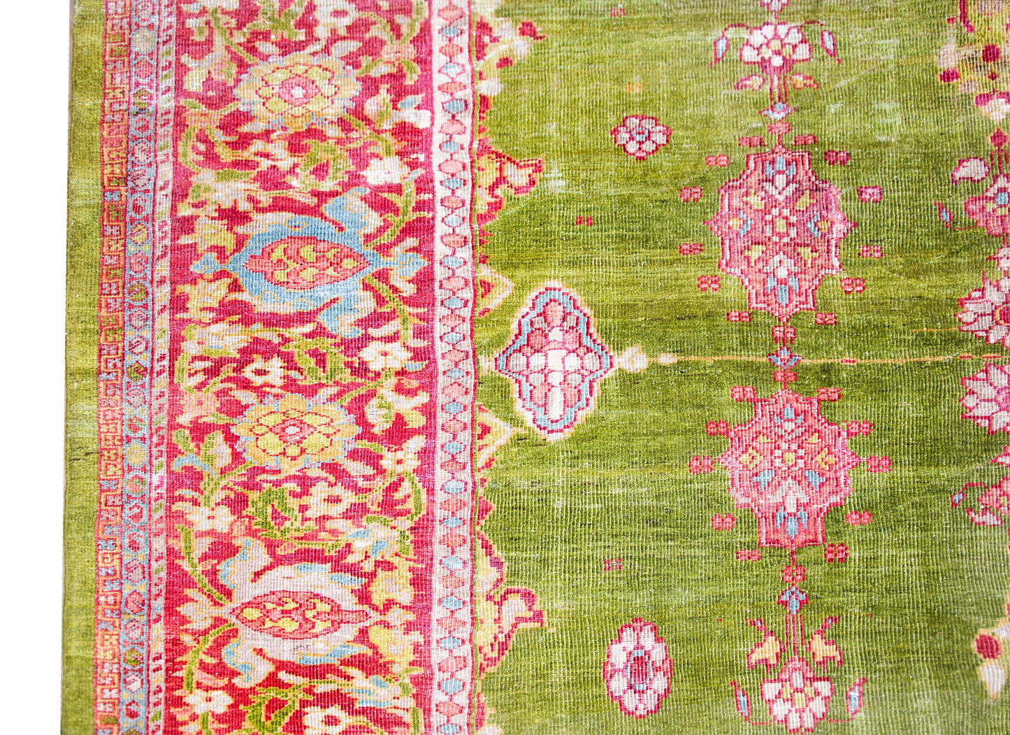 Late 19th Century Persian Sultanabad Rug For Sale