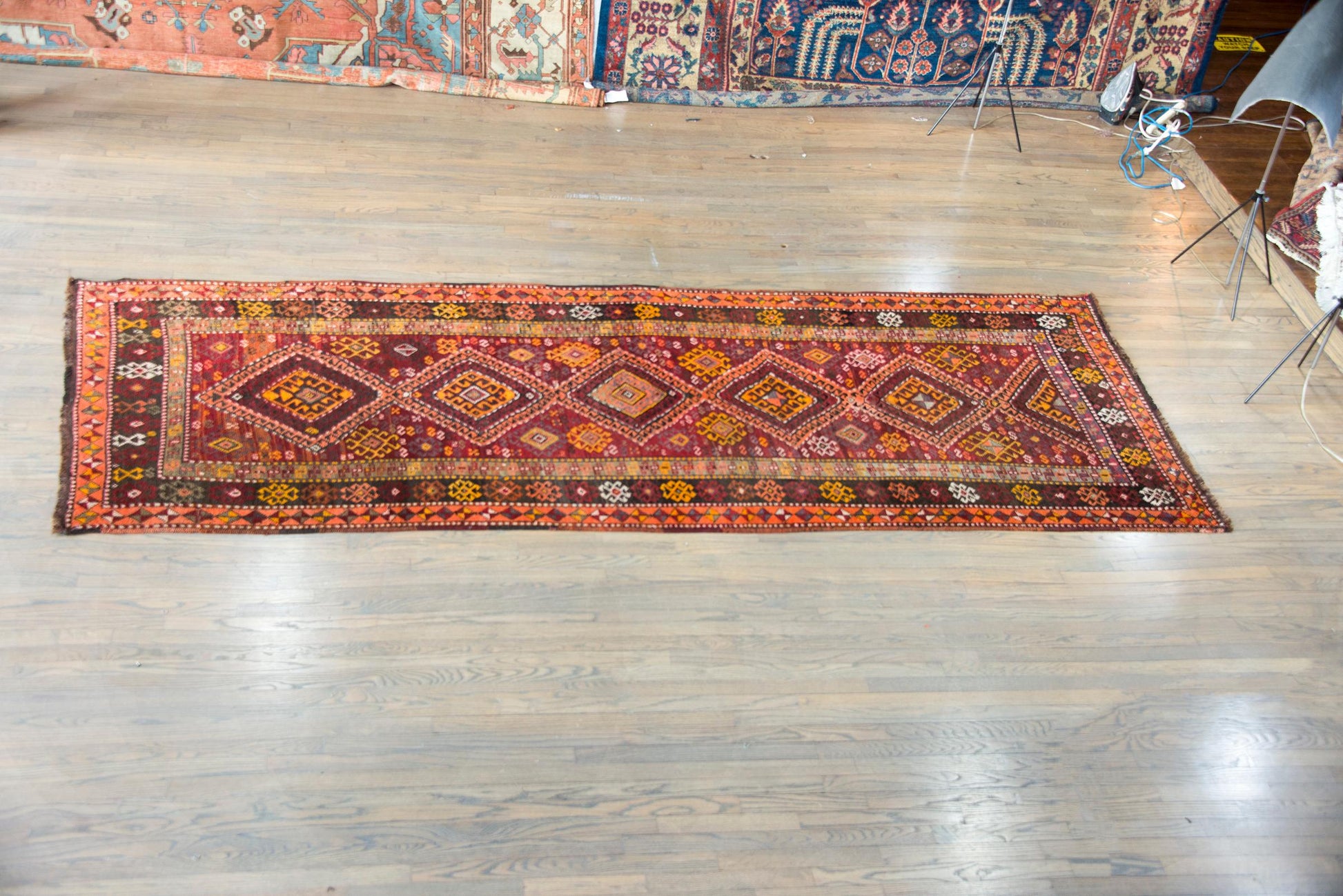 Early 20th Century Turkish Kars Rug For Sale