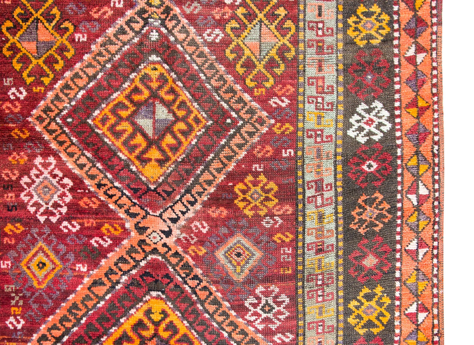 Early 20th Century Turkish Kars Rug For Sale