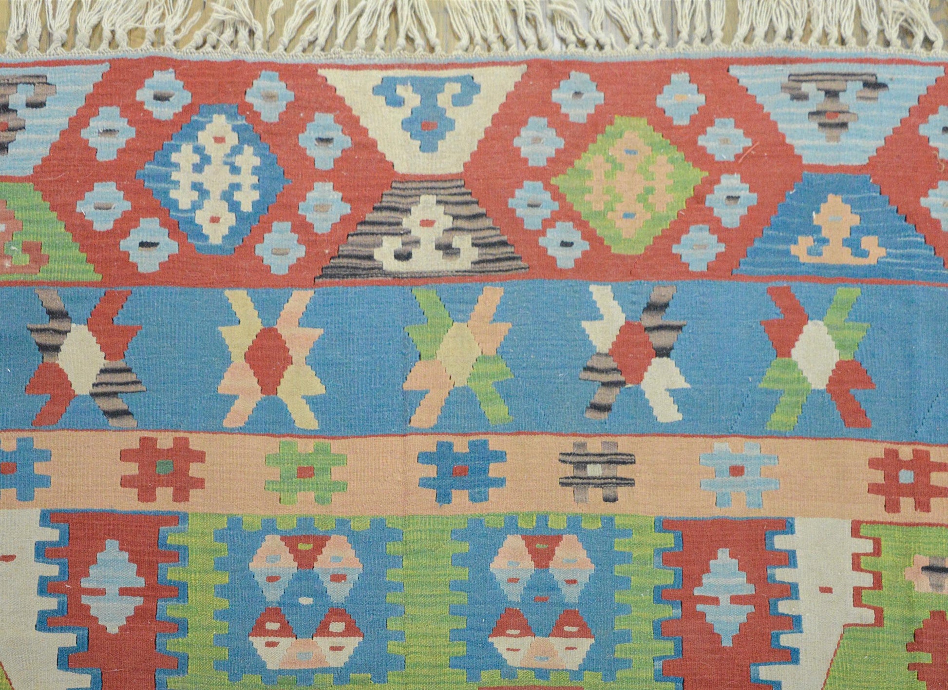 Vintage Turkish Kilim For Sale