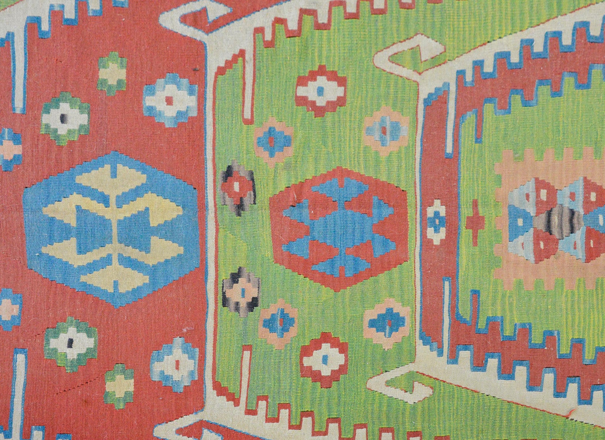 Vintage Turkish Kilim For Sale