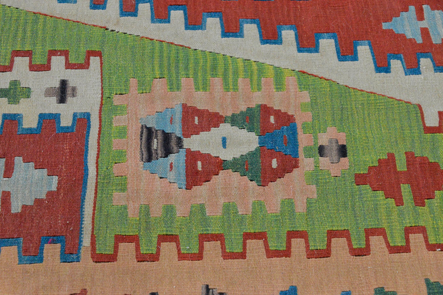 Vintage Turkish Kilim For Sale