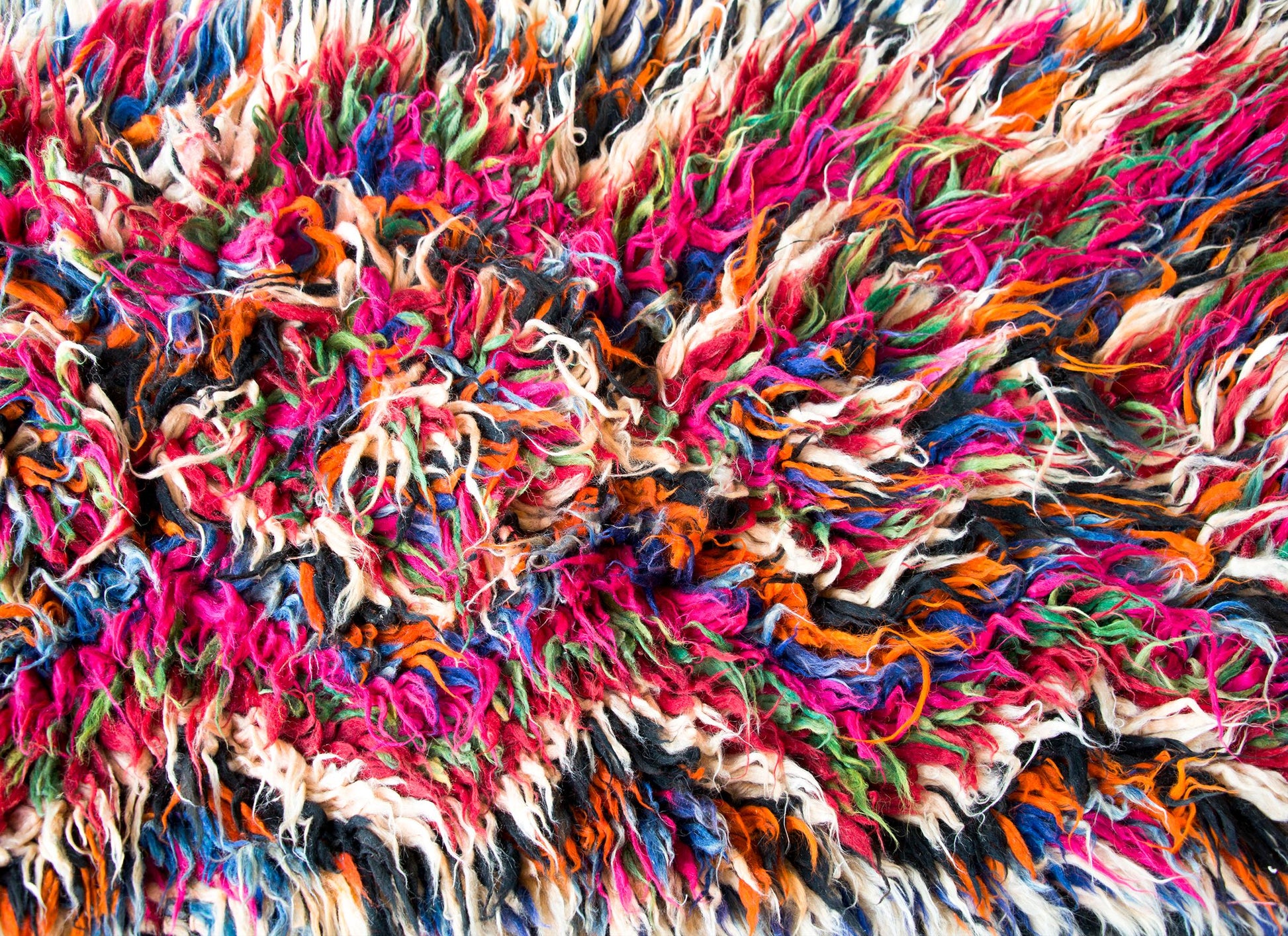 Vintage Persian Tulu Rug For Sale
