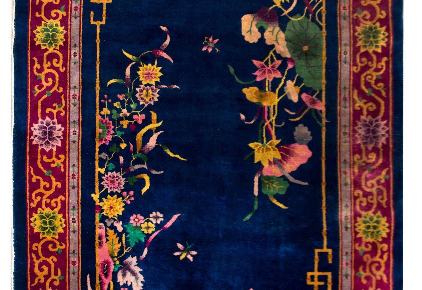 Early 20th Century Chinese Art Deco Rug For Sale