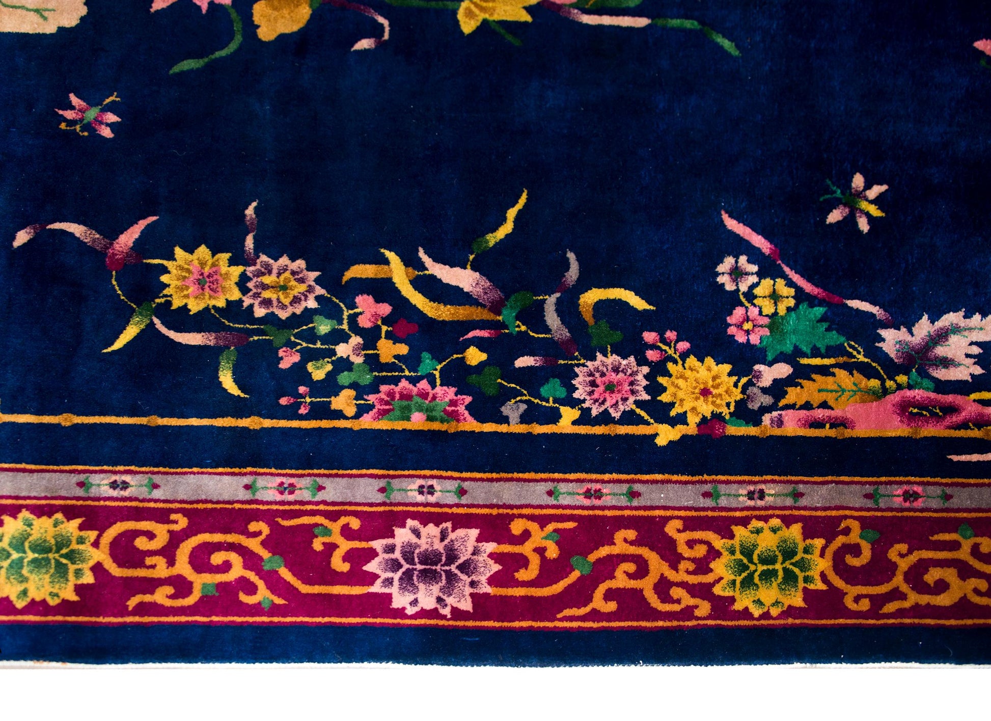 Early 20th Century Chinese Art Deco Rug For Sale