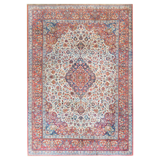 Early 20th Century Persian Kashan Rug For Sale