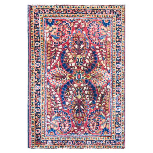 Early 20th Century Sarouk Rug For Sale