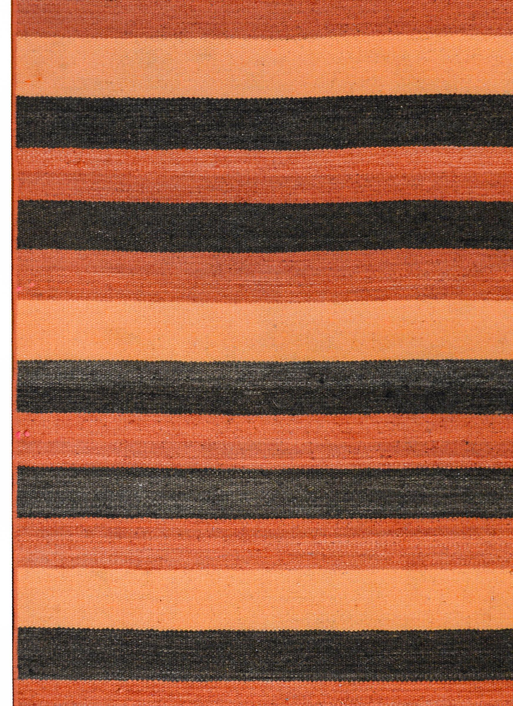 Bold Vintage Konya Kilim Runner For Sale
