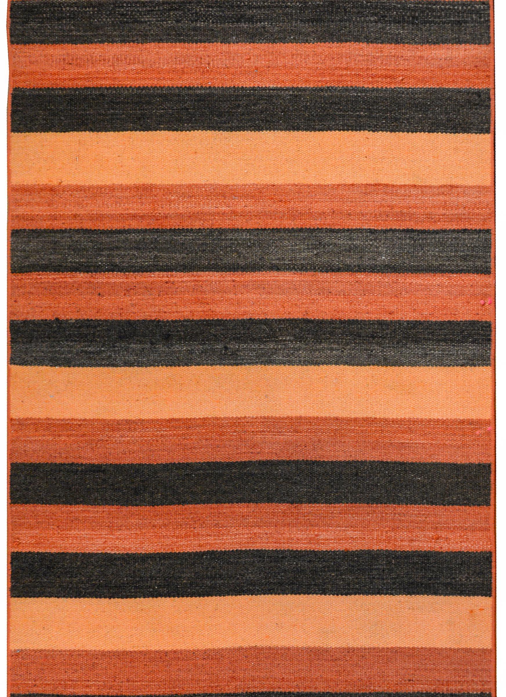 Bold Vintage Konya Kilim Runner For Sale