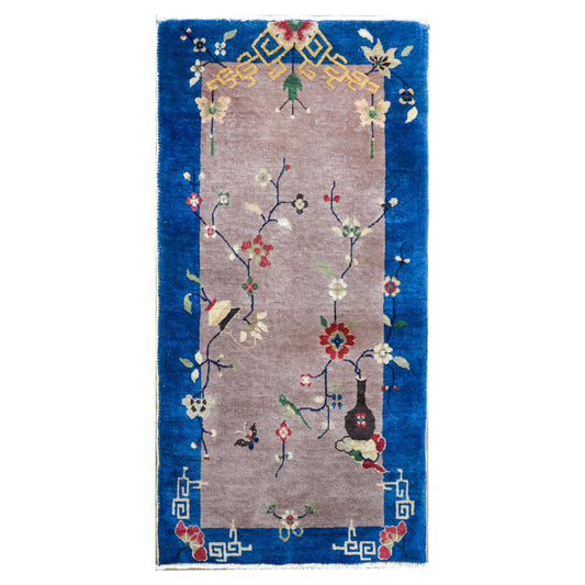 Early 20th Century Chinese Art Deco Rug For Sale