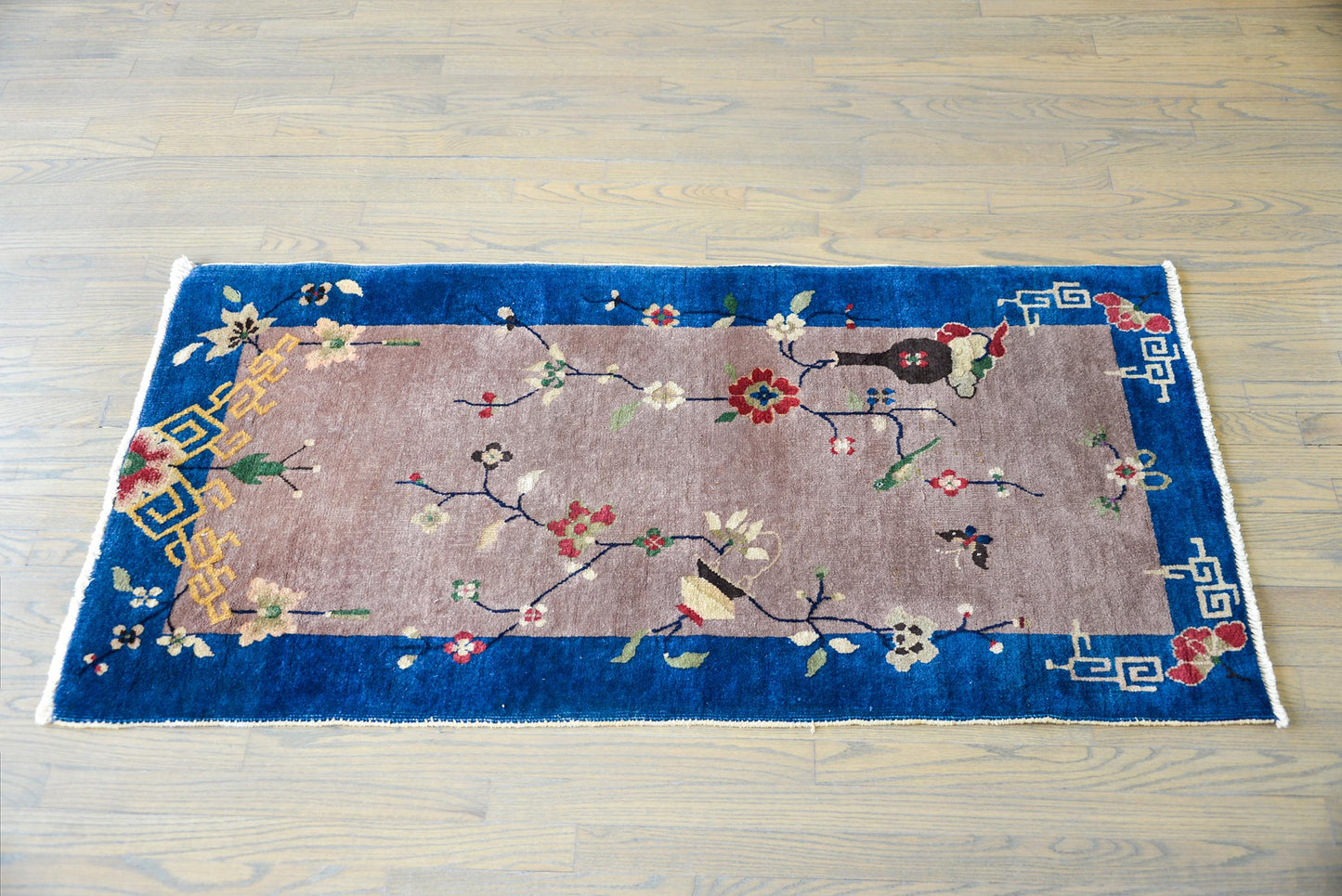 Early 20th Century Chinese Art Deco Rug For Sale
