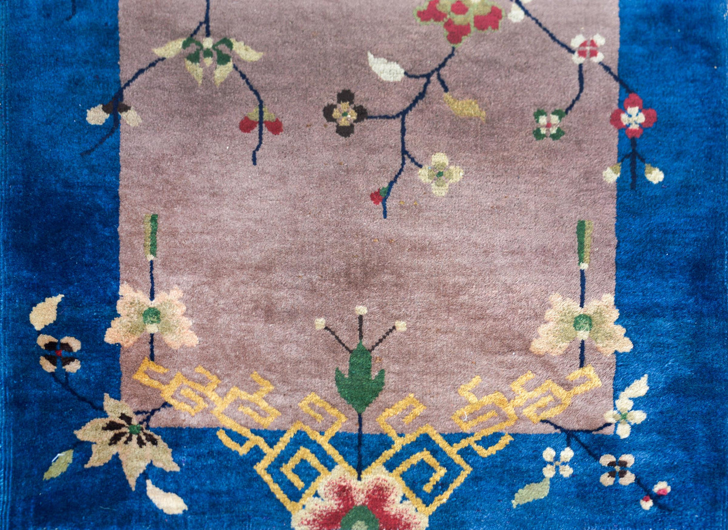 Early 20th Century Chinese Art Deco Rug For Sale