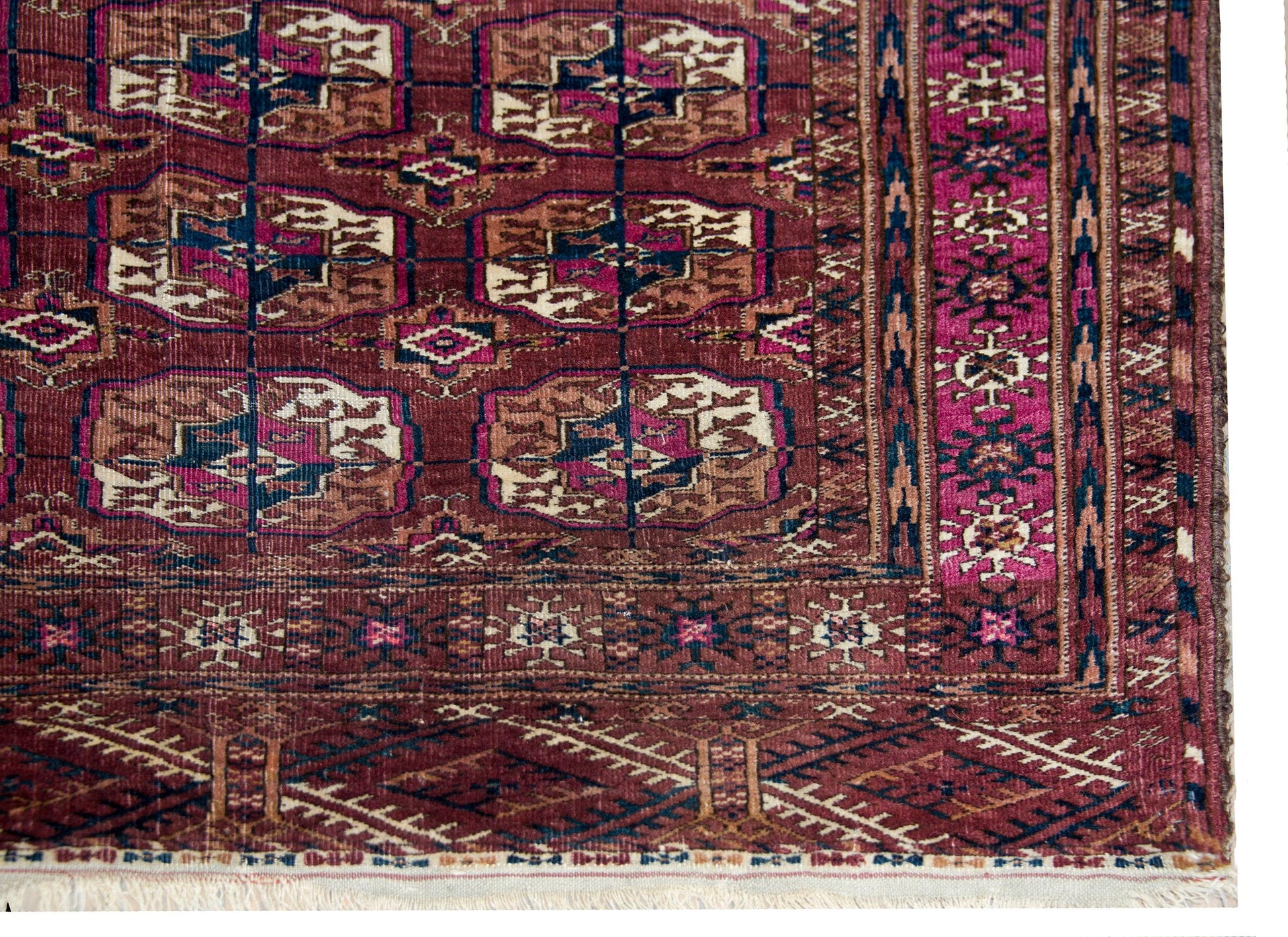 Early 20th Century Persian Tekeh Rug For Sale