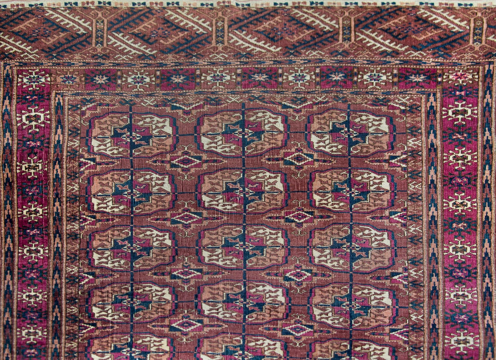 Early 20th Century Persian Tekeh Rug For Sale