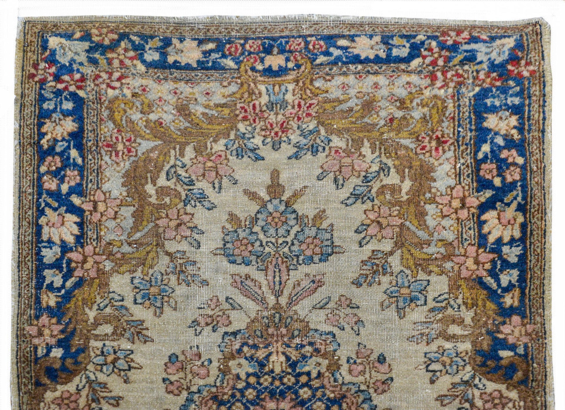 Wonderful Early 20th Century Kirman Rug For Sale