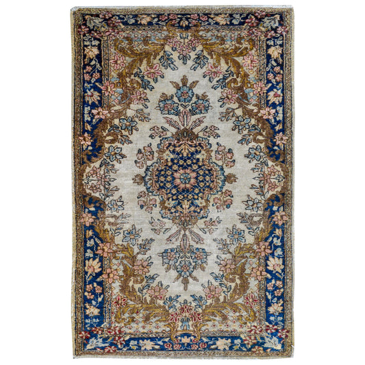 Wonderful Early 20th Century Kirman Rug For Sale