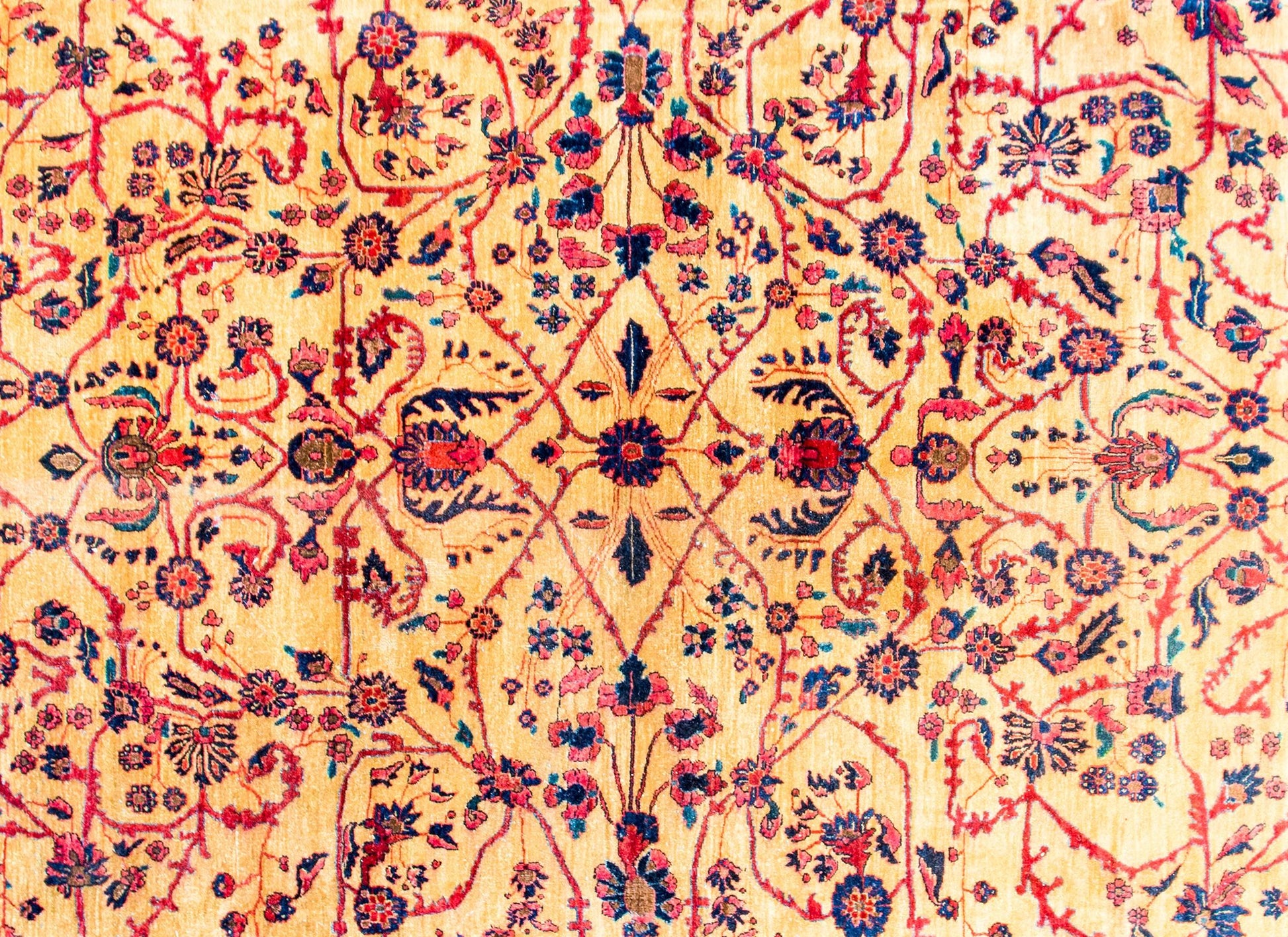 Early 20th Century Sarouk Rug For Sale