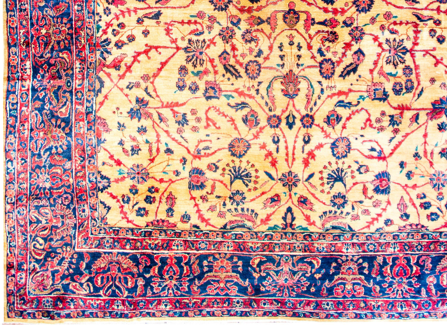 Early 20th Century Sarouk Rug For Sale