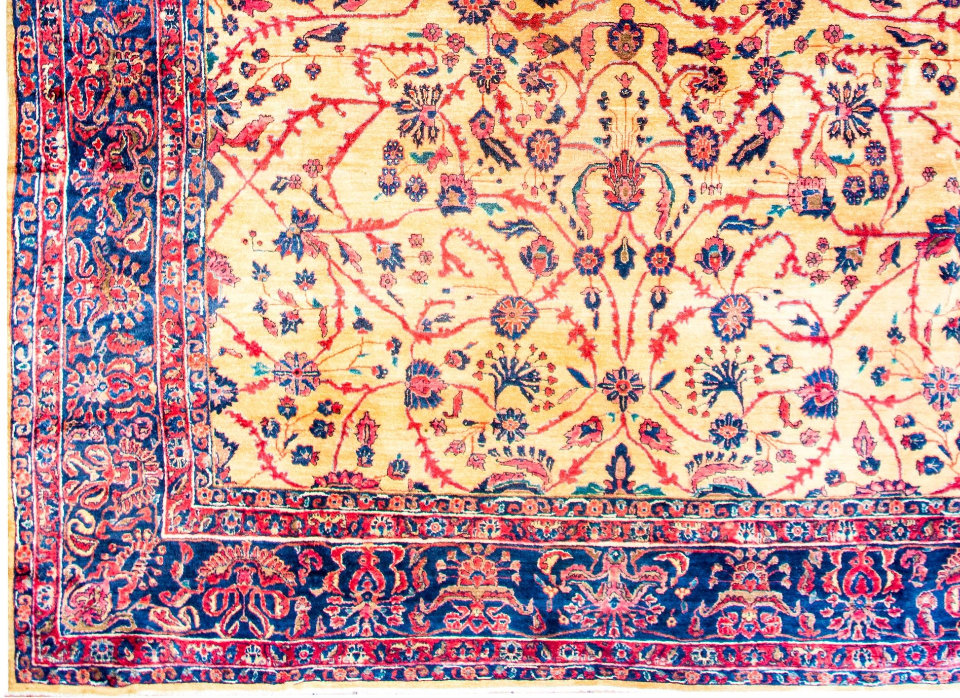 Early 20th Century Sarouk Rug For Sale