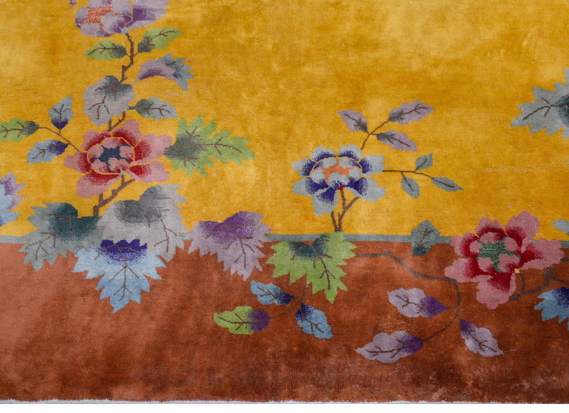 Wonderful Chinese Art Deco Rug For Sale