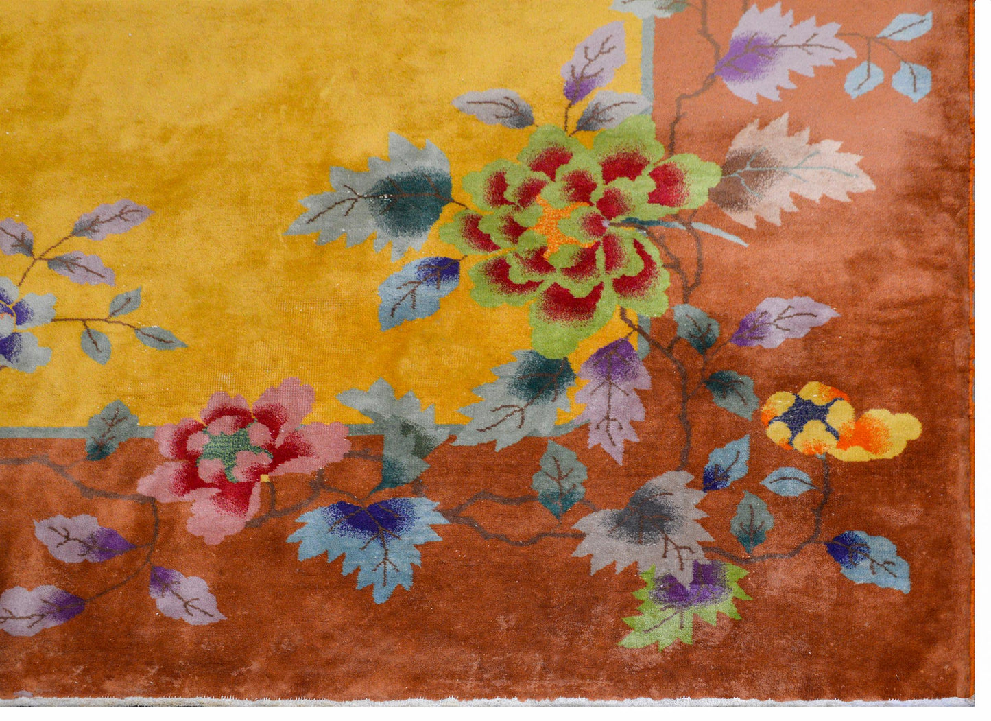 Wonderful Chinese Art Deco Rug For Sale