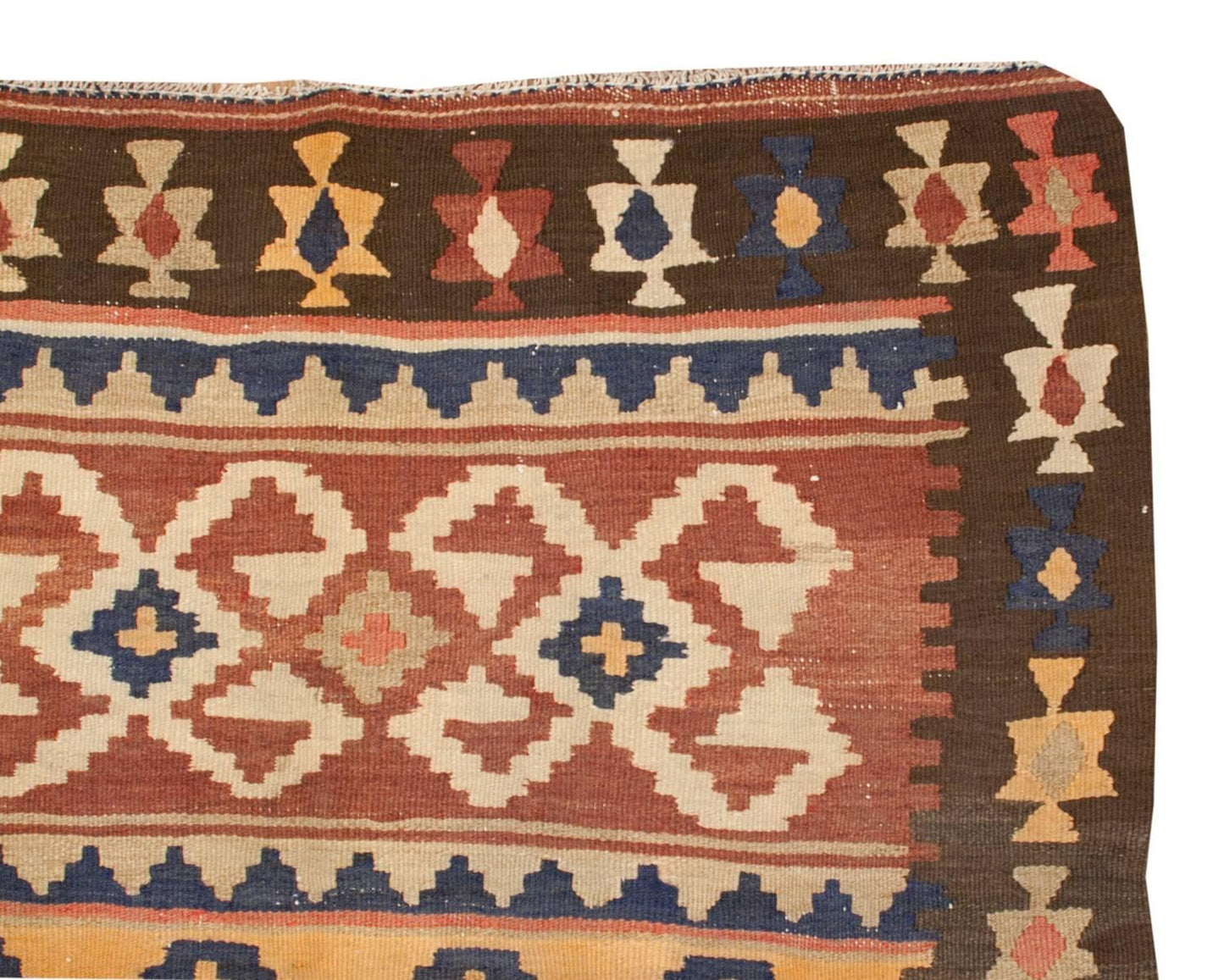 Early 20th Century Shahsavan Kilim Runner For Sale