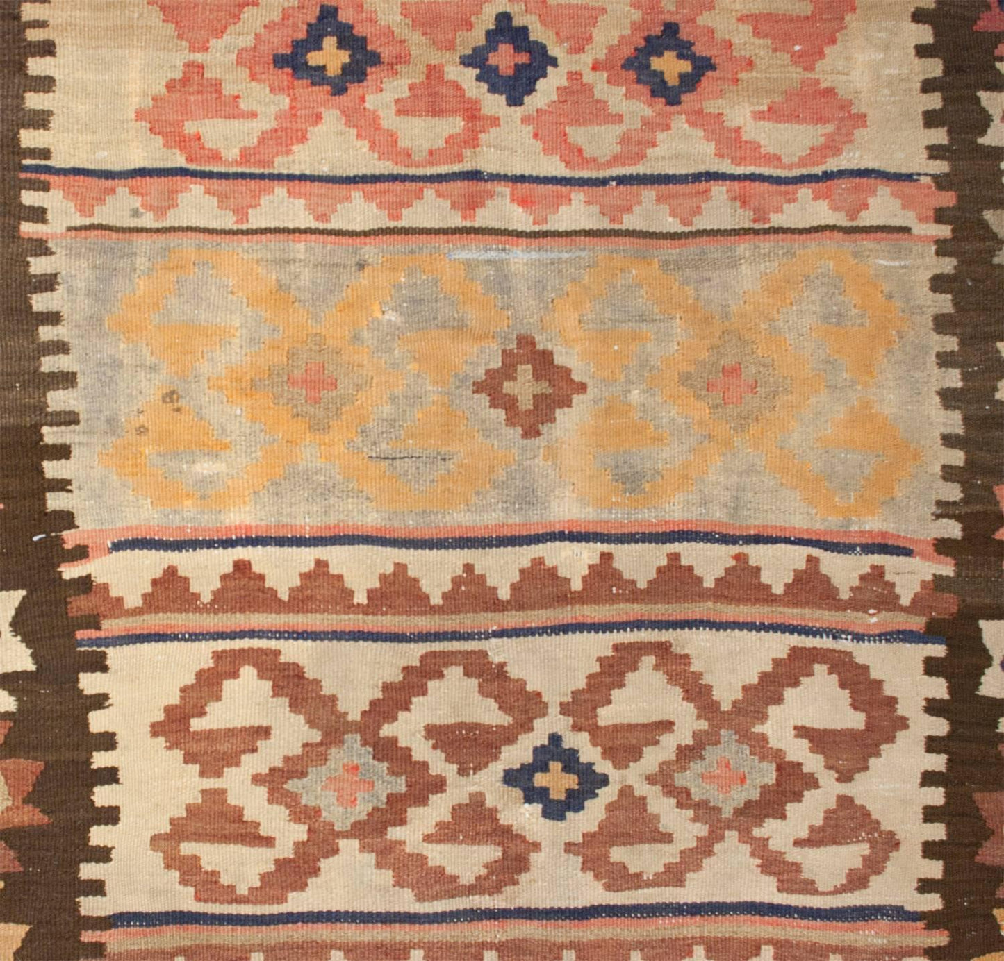 Early 20th Century Shahsavan Kilim Runner For Sale