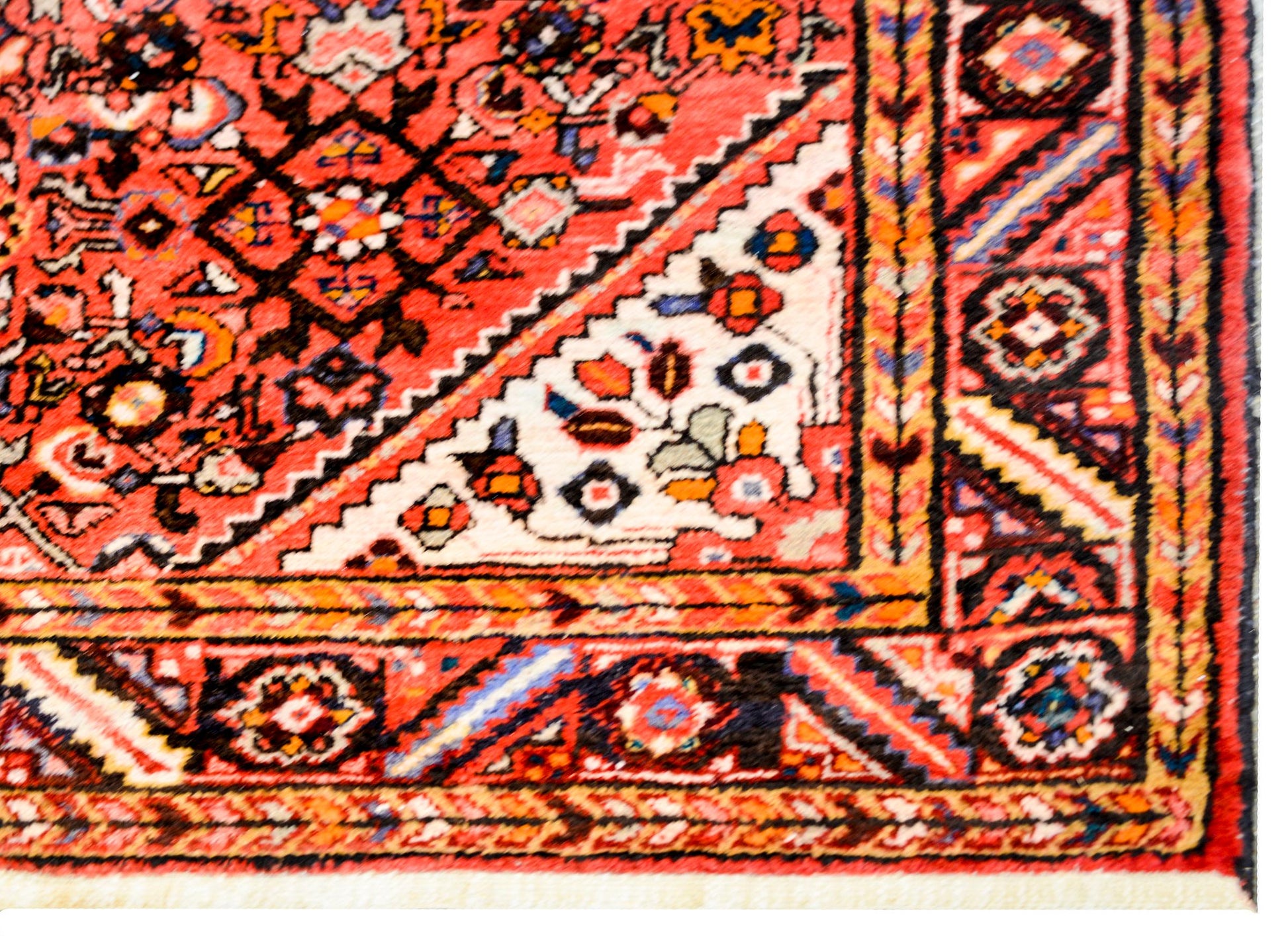 Wonderful Vintage Mid-20th Century Hamadan Rug For Sale