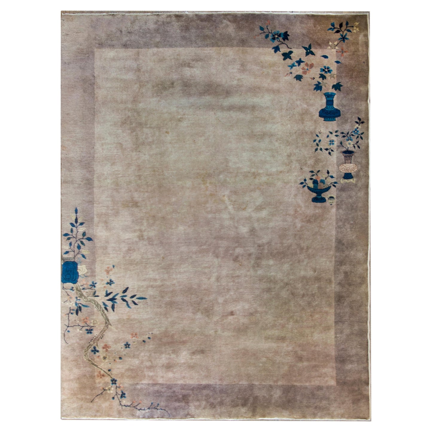 Early 20th Century Chinese Art Deco Rug For Sale
