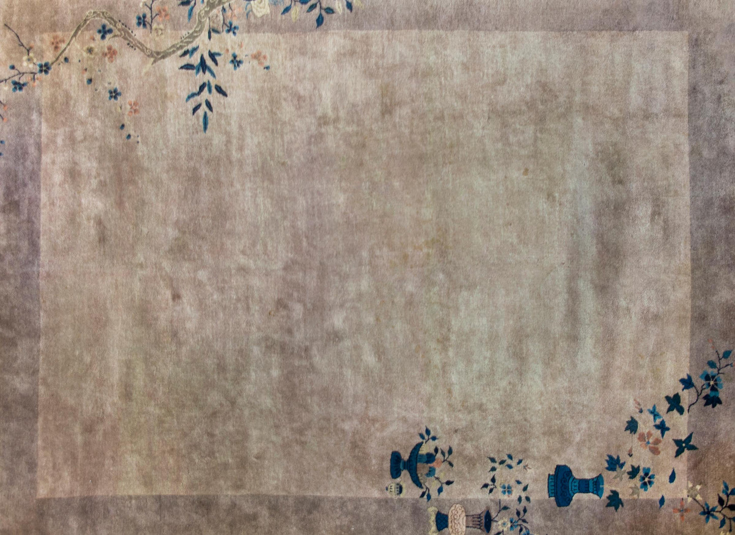 Early 20th Century Chinese Art Deco Rug For Sale