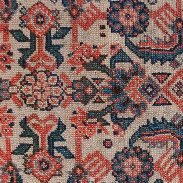 19th Century Semmeh Herati Carpet For Sale