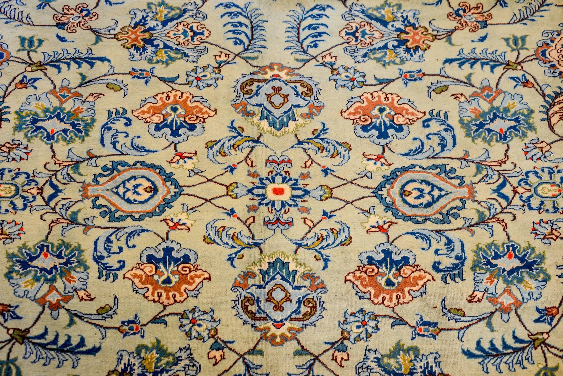 Fantastic Early 20th Century Kashan Rug For Sale