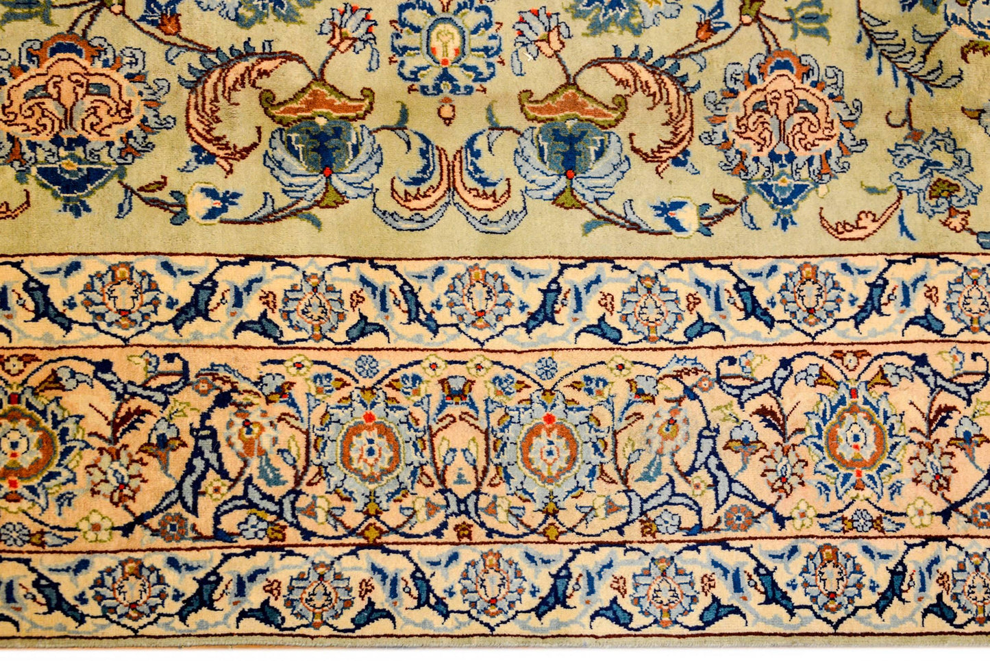 Fantastic Early 20th Century Kashan Rug For Sale