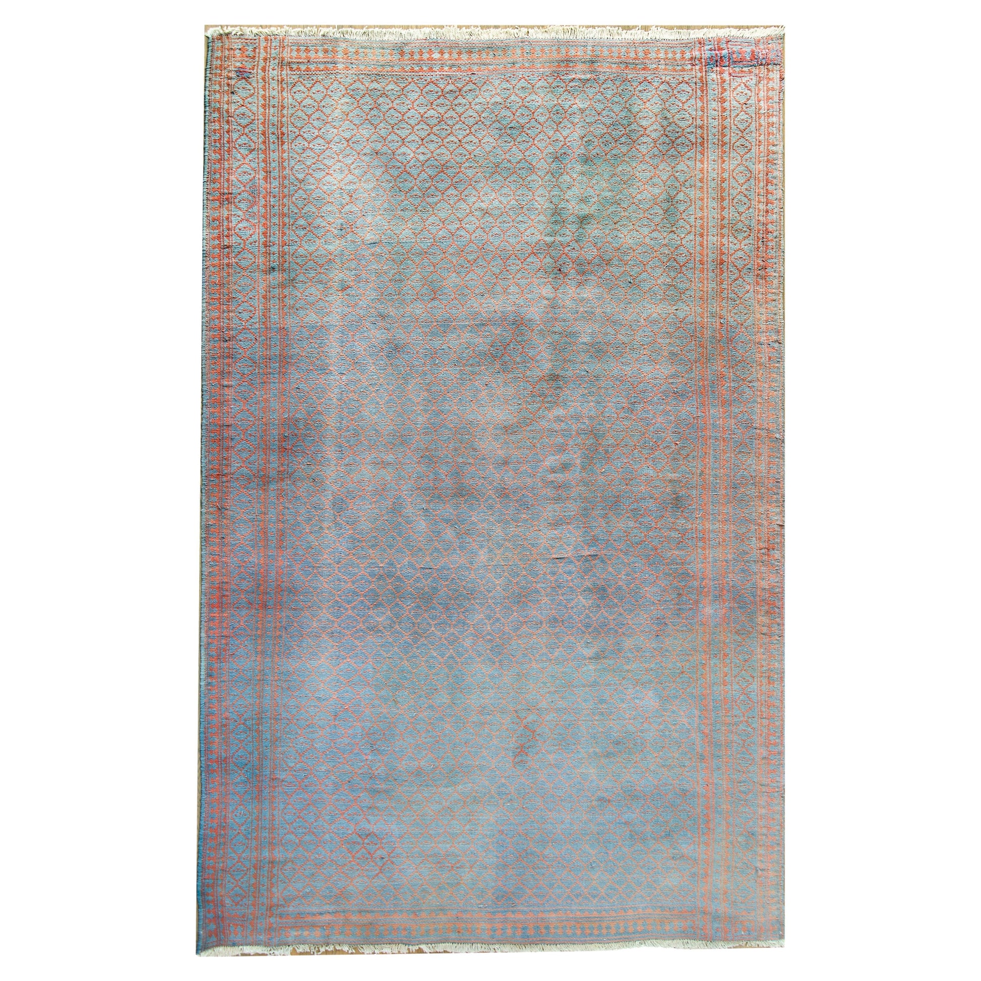 Mid-20th Century Saveh Kilim Rug For Sale