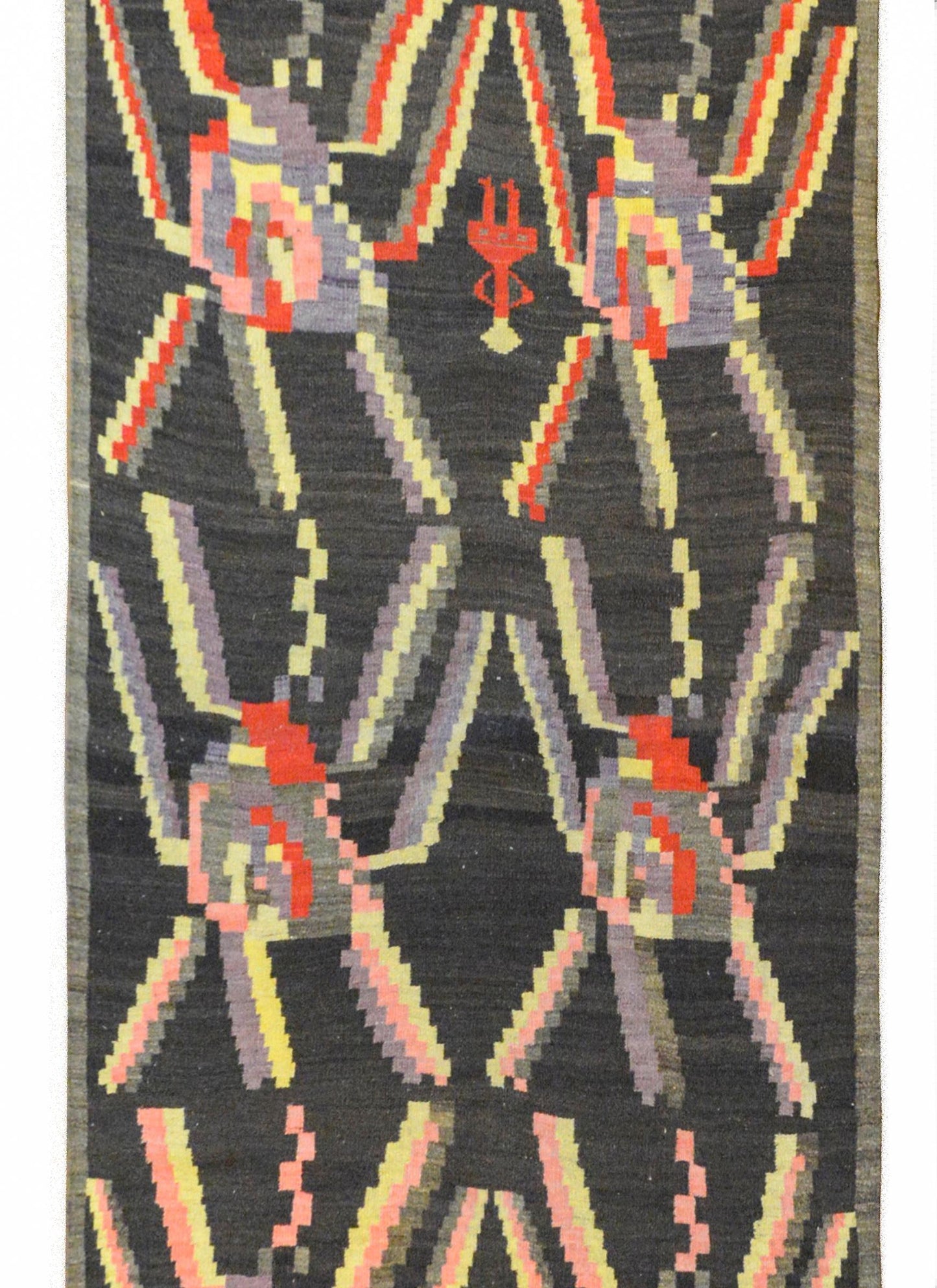 Early 20th Century Bessarabian Kilim Runner For Sale