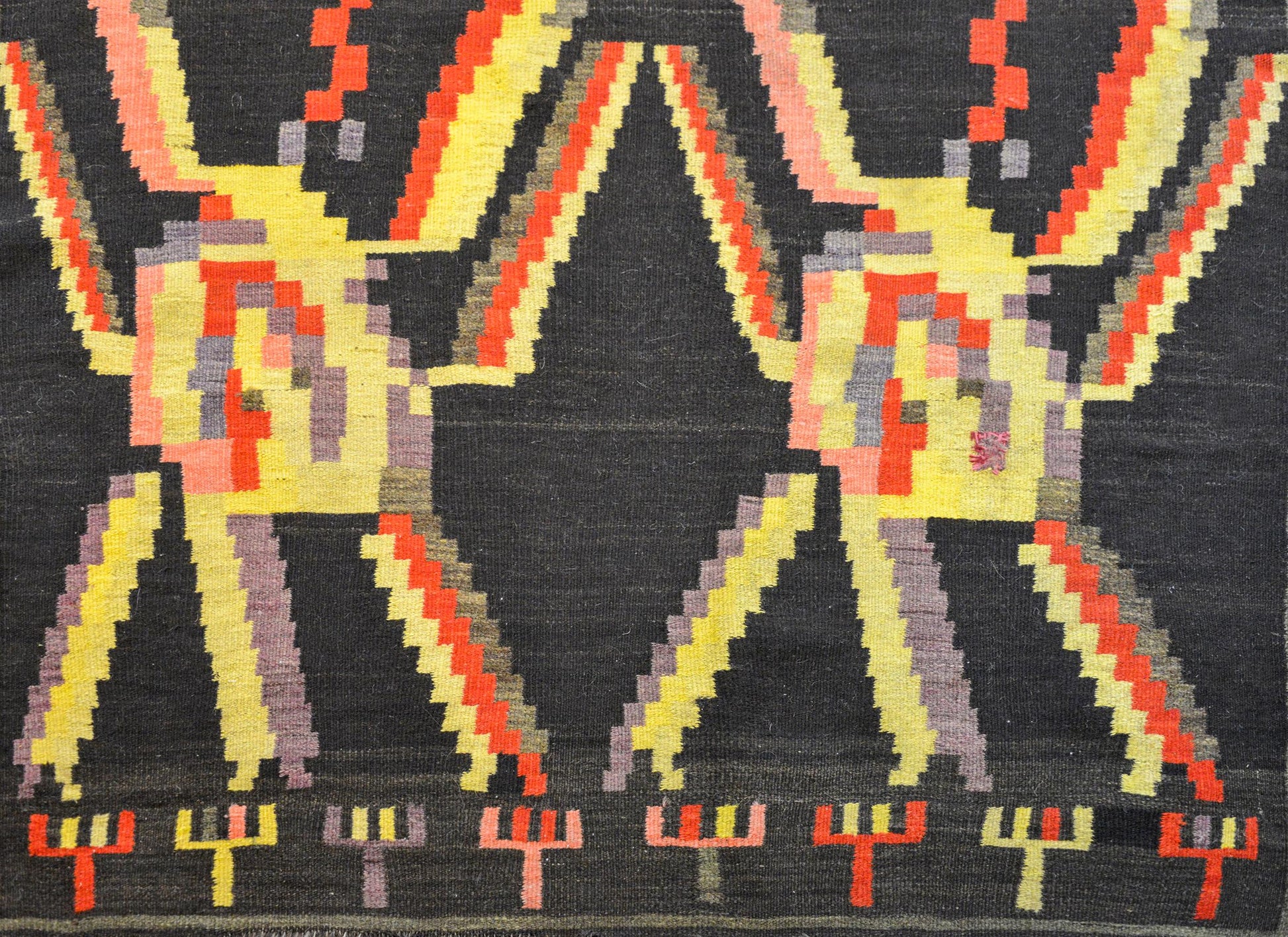 Early 20th Century Bessarabian Kilim Runner For Sale