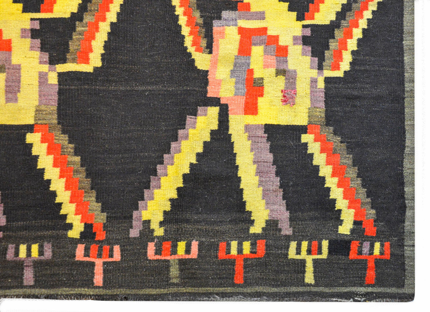 Early 20th Century Bessarabian Kilim Runner For Sale